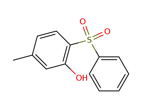 2-benzenesulfonyl-5-methyl-phenol