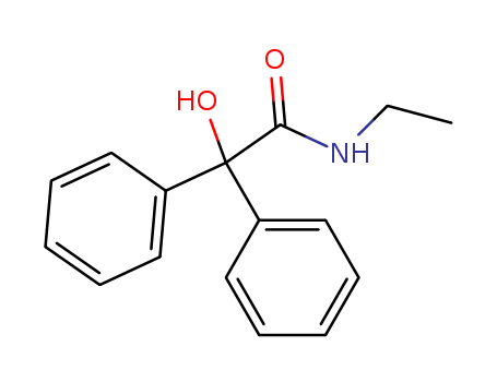 Benzeneacetamide,N-ethyl-a-hydroxy-a-phenyl-