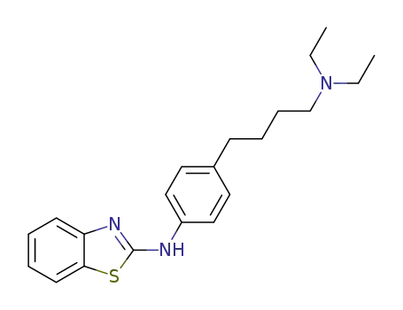 benzothiazol-2-yl-[4-(4-diethylamino-butyl)-phenyl]-amine