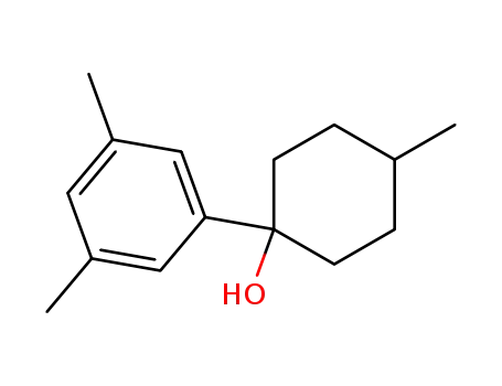 Molecular Structure of 65782-83-4 (Cyclohexanol, 1-(3,5-dimethylphenyl)-4-methyl-)