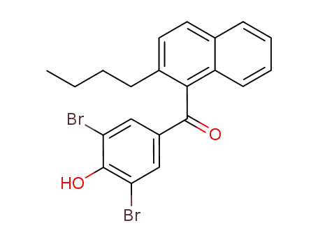 (2-Butyl-naphthalen-1-yl)-(3,5-dibromo-4-hydroxy-phenyl)-methanone