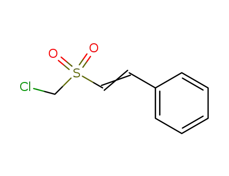 α-Chlormethan-sulfonyl-styrol