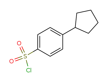 4-Cyclopentylbenzenesulfonyl chloride