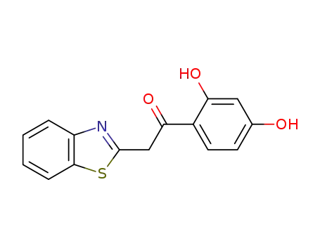 2-(1,3-Benzothiazol-2-yl)-1-(2,4-dihydroxyphenyl)-ethanone