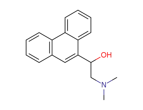 Molecular Structure of 5395-60-8 (2-(dimethylamino)-1-(phenanthren-9-yl)ethanol)