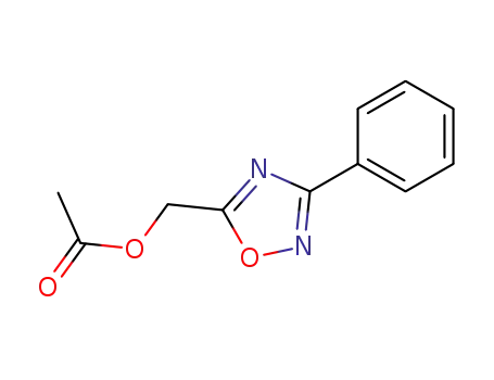 Oxadiazole-5-methanol, 1,2,4-, 3-phenyl-, acetate