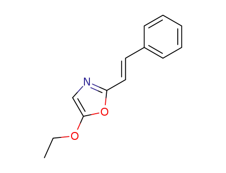 Oxazole, 5-ethoxy-2-styryl- (7CI)