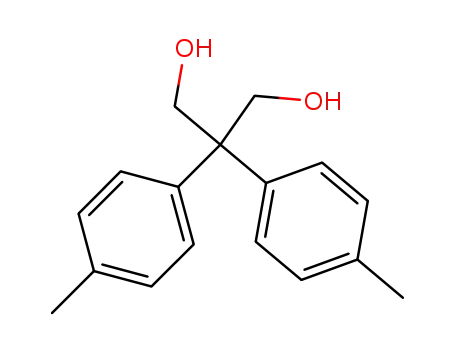 Molecular Structure of 25451-09-6 (2,2-bis(4-methylphenyl)propane-1,3-diol)