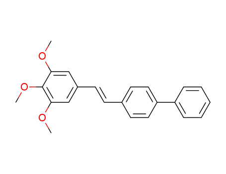 trans-4-(3,4,5-Trimethoxy-styryl)-biphenyl