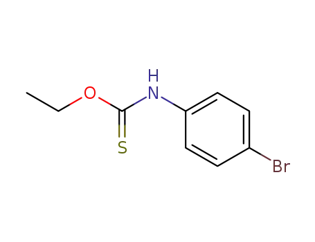 (4-bromo-phenyl)-thiocarbamic acid <i>O</i>-ethyl ester