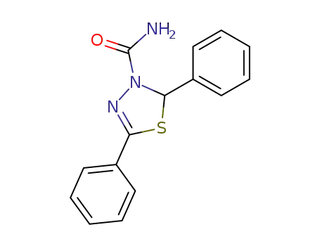 N-carbamoyl-2,5-diphenyl-Δ<sup>2</sup>-1,3,4-thiadiazoline