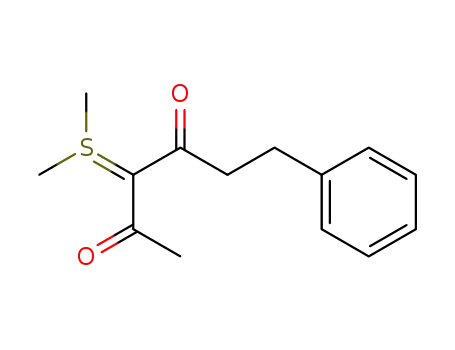 Sulfonium, dimethyl-, 1-acetyl-2-oxo-4-phenylbutylide