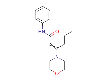 3-morpholin-4-yl-hex-2-enoic acid anilide