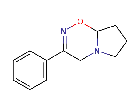 3-phenyl-6,7,8,8a-tetrahydro-4<i>H</i>-pyrrolo[1,2-<i>e</i>][1,2,5]oxadiazine