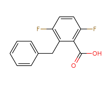 2-Benzyl-3,6-difluoro-benzoic acid
