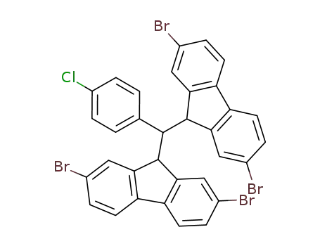 2-(4-Chlor-phenyl)-1,1,3,3-bis-(4,4'-dibromphenylen)-propan