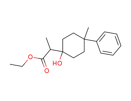 2-(1-Hydroxy-4-methyl-4-phenyl-cyclohexyl)-propionic acid ethyl ester