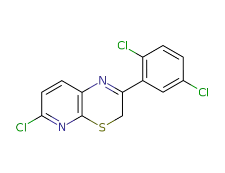 6-chloro-2-(2,5-dichloro-phenyl)-3<i>H</i>-pyrido[2,3-<i>b</i>][1,4]thiazine