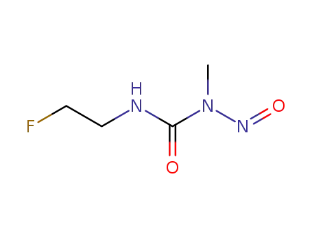 Molecular Structure of 13908-88-8 (3-(2-fluoroethyl)-1-methyl-1-nitrosourea)