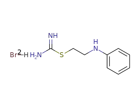 2-(phenylamino)ethyl carbamimidothioate dihydrobromide