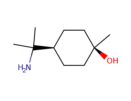 Cyclohexanol, 4-(1-amino-1-methylethyl)-1-methyl-, cis-