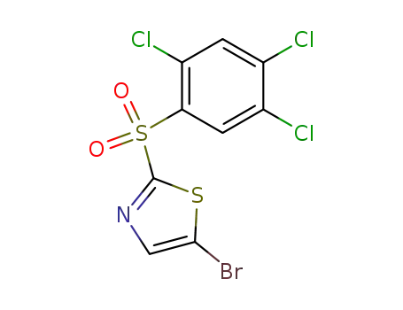 5-bromo-2-(2,4,5-trichloro-benzenesulfonyl)-thiazole