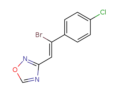 3-[(<i>Z</i>)-2-bromo-2-(4-chloro-phenyl)-vinyl]-[1,2,4]oxadiazole