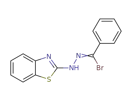 <i>N</i>'-benzothiazol-2-yl-benzohydrazonoyl bromide