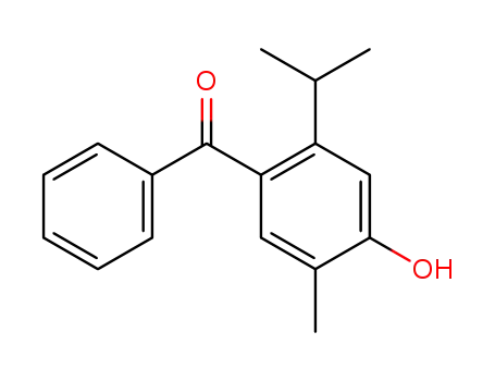 4-hydroxy-2-isopropyl-5-methyl-benzophenone