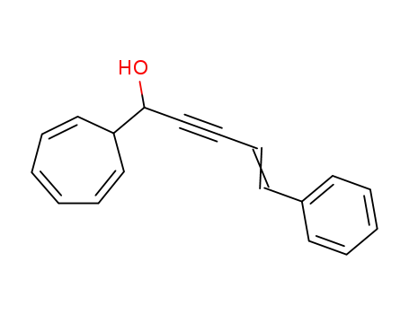 (E)-1-Cyclohepta-2,4,6-trienyl-5-phenyl-pent-4-en-2-yn-1-ol
