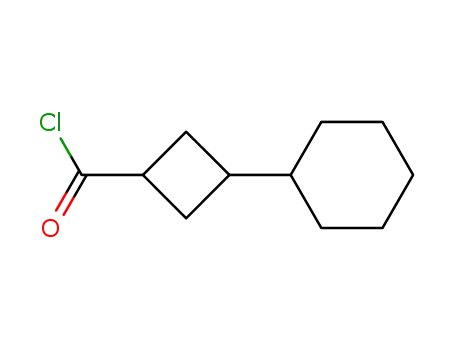 3-Cyclohexyl-cyclobutan-1-carbonsaeure-chlorid