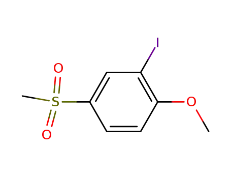 2-Iodo-4-methanesulfonyl-1-methoxy-benzene