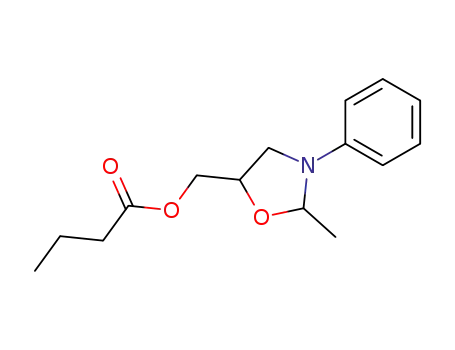 5-butyryloxymethyl-2-methyl-3-phenyl-oxazolidine
