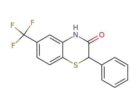 2-phenyl-6-trifluoromethyl-4<i>H</i>-benzo[1,4]thiazin-3-one