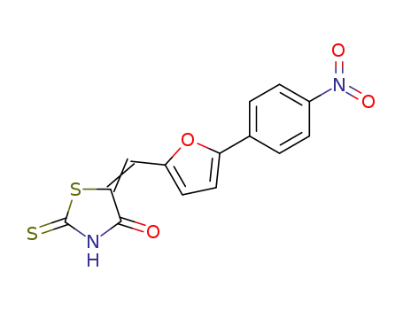 5-[[5-(4-Nitrophenyl)-2-furanyl]methylene]-2-thioxo-4-thiazolidinone
