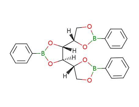 Molecular Structure of 6638-75-1 (Galactitol, cyclic1,2:3,4:5,6-tribenzeneboronate (8CI))