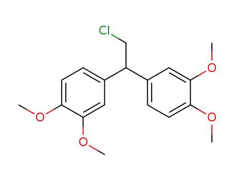 2-chloro-1,1-bis-(3,4-dimethoxy-phenyl)-ethane