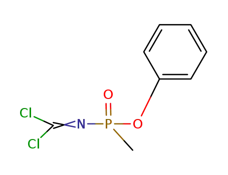 Phosphonamidic acid, (dichloromethylene)methyl-, phenyl ester