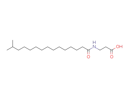 b-Alanine, N-(14-methyl-1-oxopentadecyl)-