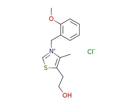 5-(2-hydroxy-ethyl)-3-(2-methoxy-benzyl)-4-methyl-thiazolium; chloride