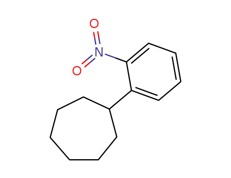 Molecular Structure of 93431-04-0 (<2-Nitrophenyl>-cycloheptan)