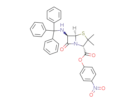 6β-tritylamino-penicillanic acid 4-nitro-phenyl ester