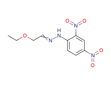 ethoxy-acetaldehyde-(2,4-dinitro-phenylhydrazone)