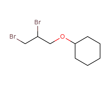1-Cyclohexyloxy-2.3-dibrom-propan