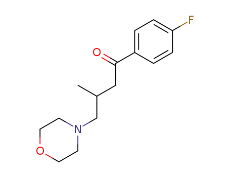 1-(4-fluoro-phenyl)-3-methyl-4-morpholin-4-yl-butan-1-one