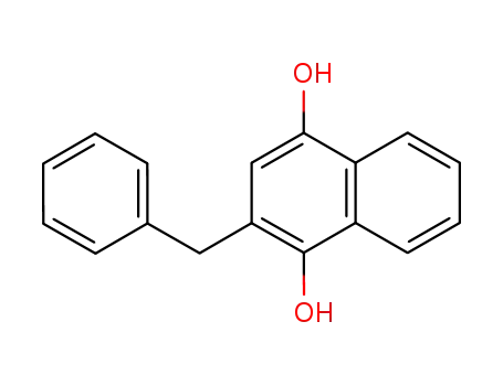 2-Benzyl-1,4-naphthalindiol