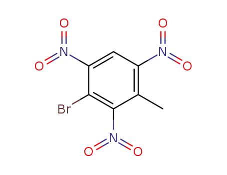 Molecular Structure of 5333-09-5 (2-bromo-4-methyl-1,3,5-trinitrobenzene)