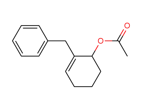 6-Acetoxy-1-benzyl-cyclohexen-<sup>(1)</sup>