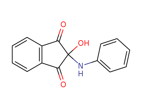 1H-Indene-1,3(2H)-dione, 2-hydroxy-2-(phenylamino)-