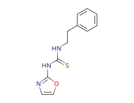 1-oxazol-2-yl-3-phenethyl-thiourea
